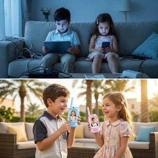 جهاز اللاسلكي الذكي للأطفال مع كاميرا وشاشة فيديو تفاعلية من راحتِي®